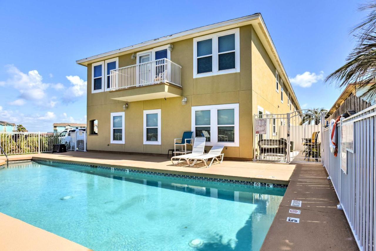 Waterfront Corpus Christi Townhome With Pool And Dock! Екстер'єр фото